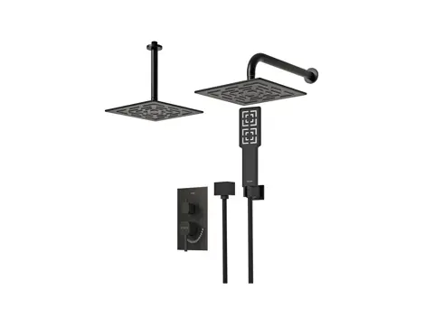 شیر حمام توکار شودر مدل رومر تیپ 3 BRASS