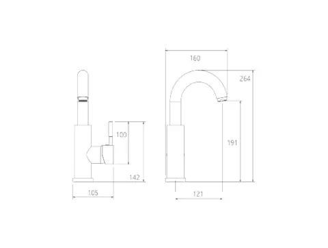 شیر روشویی زدرا شودر مدل مارینو