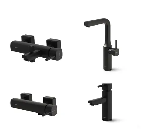 ست شیرآلات شودر مدل یونیک