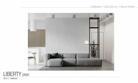 اسلب پرنیان طرح لیبرتی طوسی نانو پولیش سایز 270*120