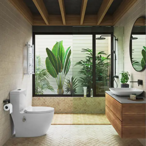 توالت فرنگی کرد مدل آنتوریوم