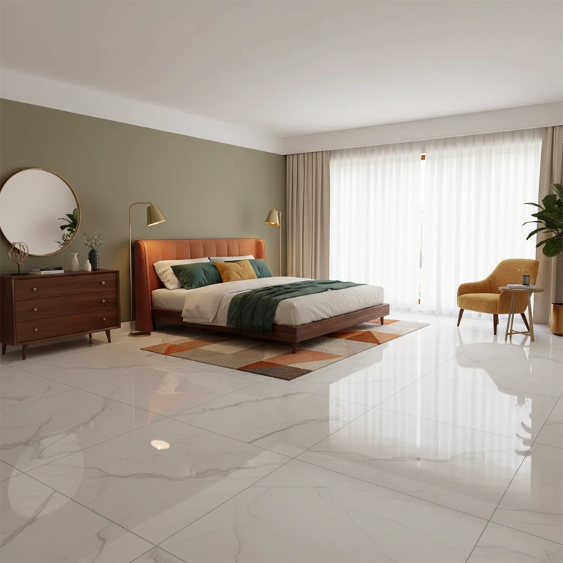 پرسلان تبریز برند کرگرس طرح آربن سفید مات سایز 120*120