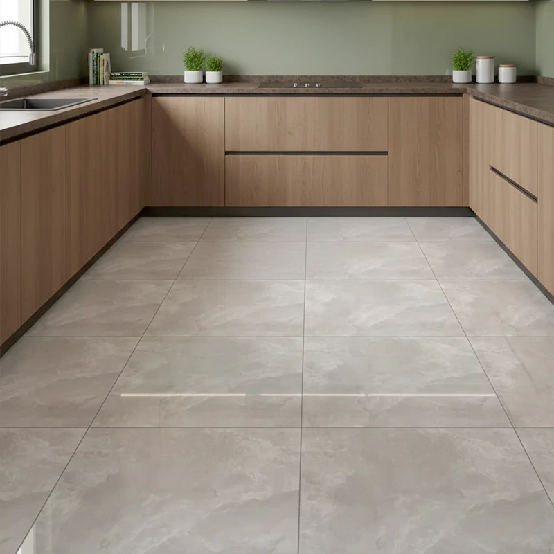 پرسلان الوند طرح ارتگا طوسی روشن پولیش سایز 80*80