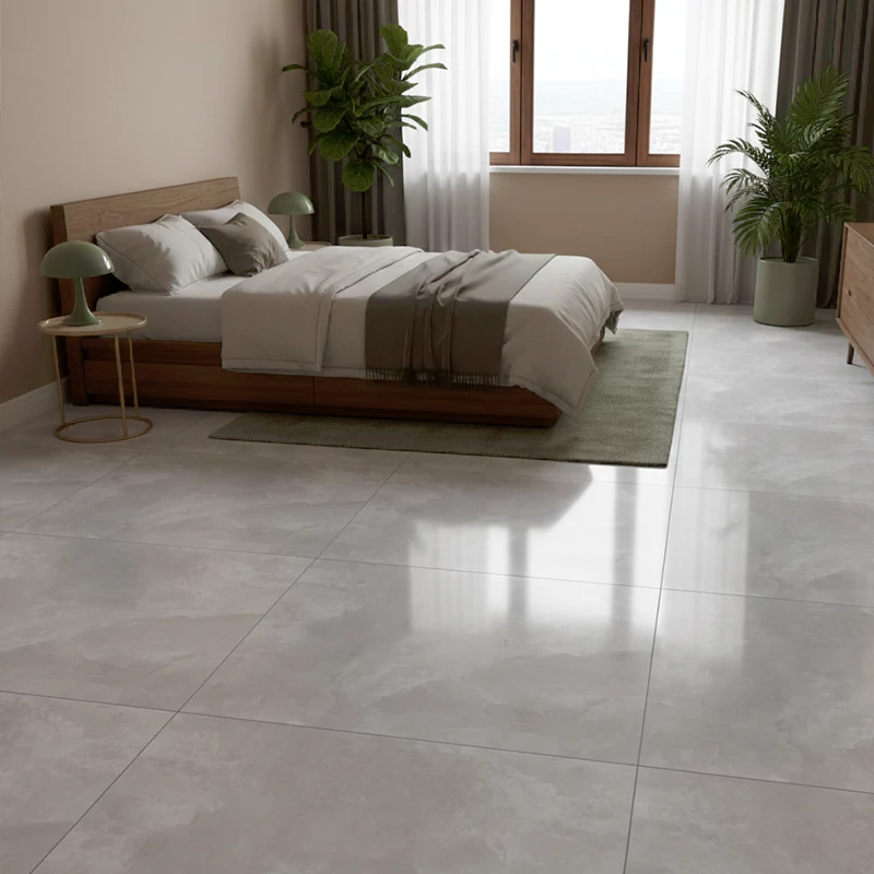 پرسلان الوند طرح ارتگا طوسی روشن پولیش سایز 80*80