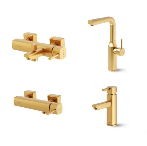 ست شیرآلات شودر مدل یونیک