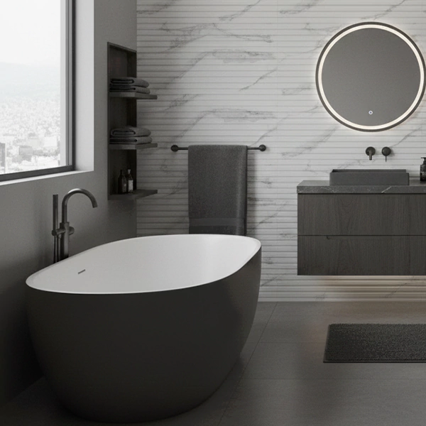 سرامیک سرام نگار طرح کلکته سفید دکور خطی براق سایز 90*30