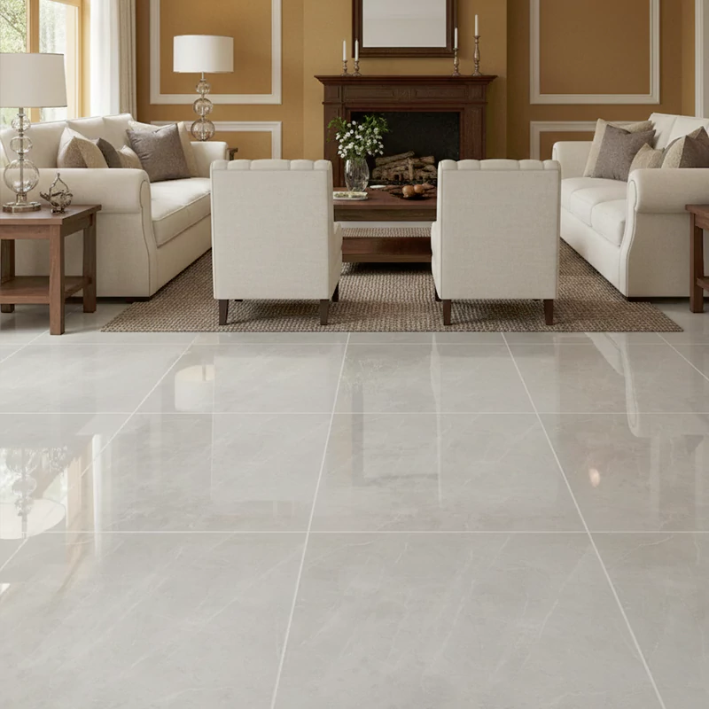 سرامیک الوند طرح کاپری طوسی براق سایز 60*60