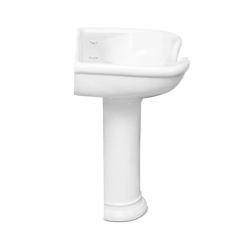 روشویی سرشور پارس سرام مدل مونا پایه دار