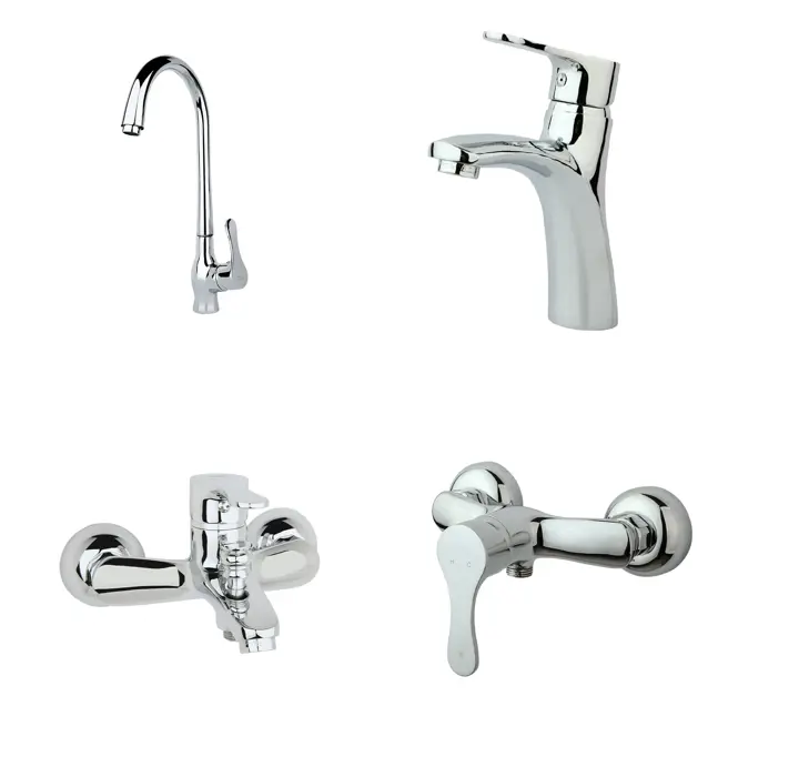 ست شیرآلات راسان مدل صدف  ست شیرآلات راسان مدل صدف