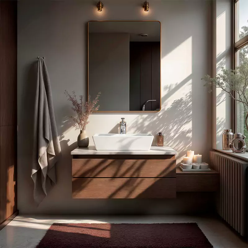 روشویی روکابینتی پارس سرام مدل کاملیا