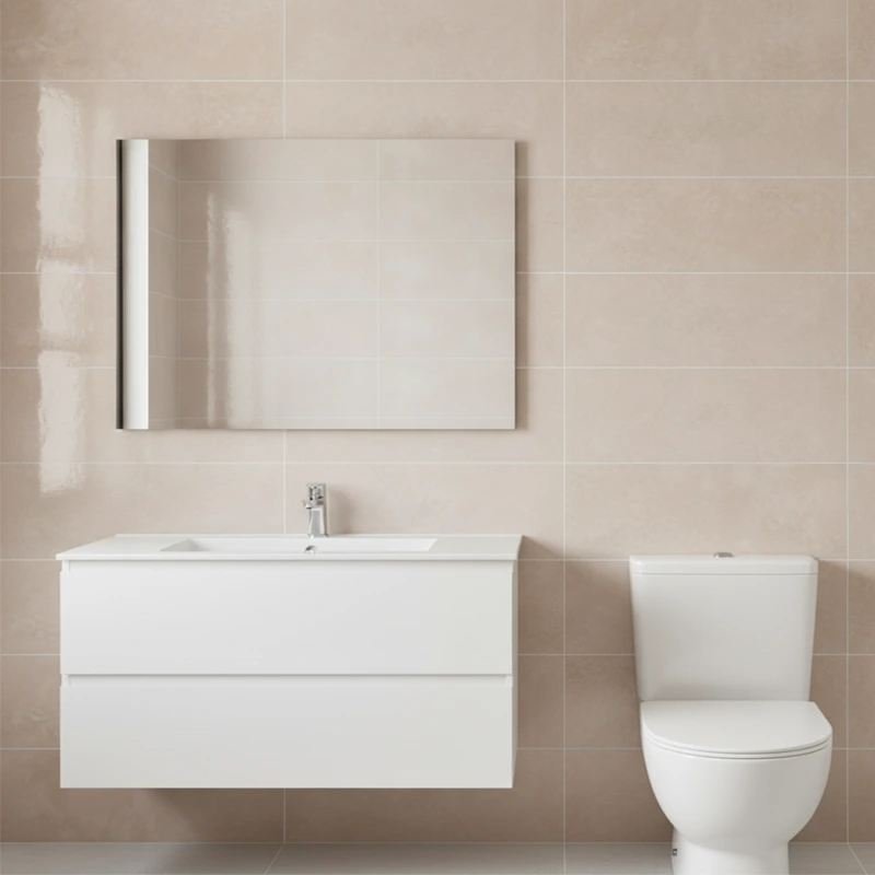 سرامیک سرام نگار طرح سپنتا کرم تیره مات سایز 90*30