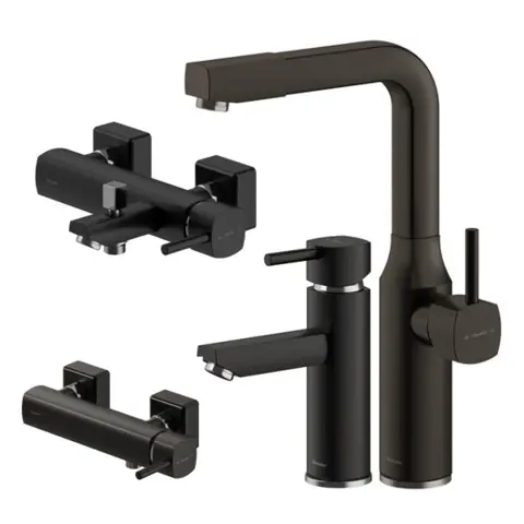 ست شیرالات شودر مدل آلپ