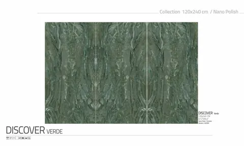 اسلب پرنیان طرح بوک مچ دیسکاور سبز نانو پولیش سایز 240*120