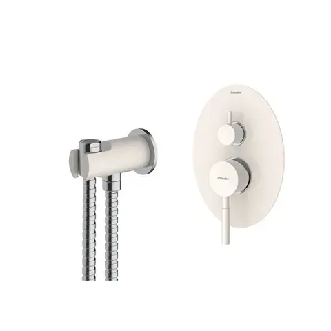 شیر توالت توکار بیده دار شودر مدل روگن