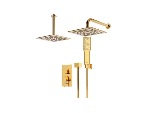 شیر حمام توکار شودر مدل رومر تیپ 3 BRASS