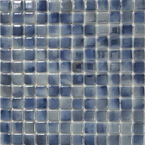 کاشی استخری شیشهای ایلدیز برند میراک طرح لوستر آبرنگی تیره کد 7080 سایز 2/5*2/5