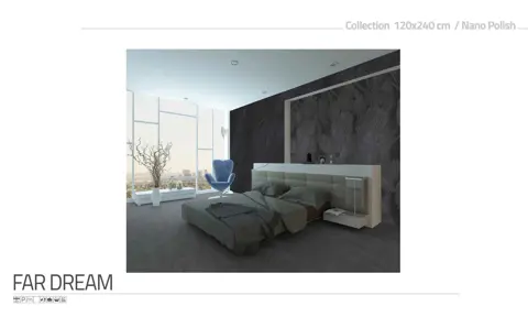 اسلب پرنیان طرح فاردریم طوسی دکور نانو پولیش سایز 240*120