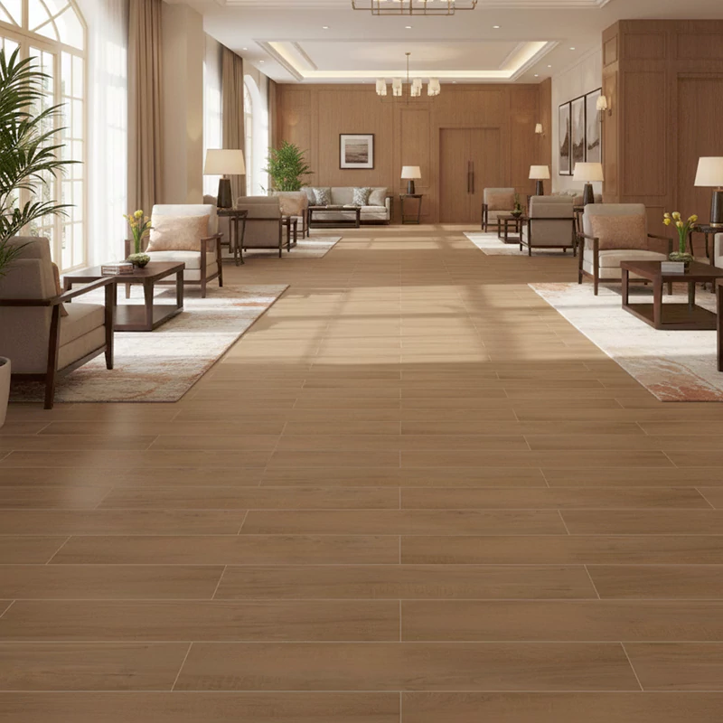 سرامیک ایفا سرام برند میلان طرح نواک گردویی تیره مات سایز 120*20