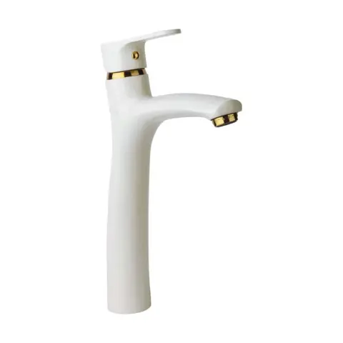 شیر روشویی پایه بلند راسان مدل صدف