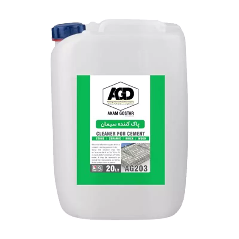محلول پاک کننده گچ و سیمان آکام گستر 20 لیتری