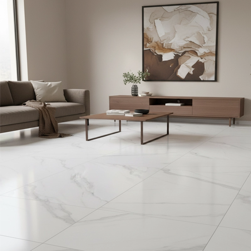 سرامیک سرام نگار طرح دیاموند سفید مات سایز 60*60