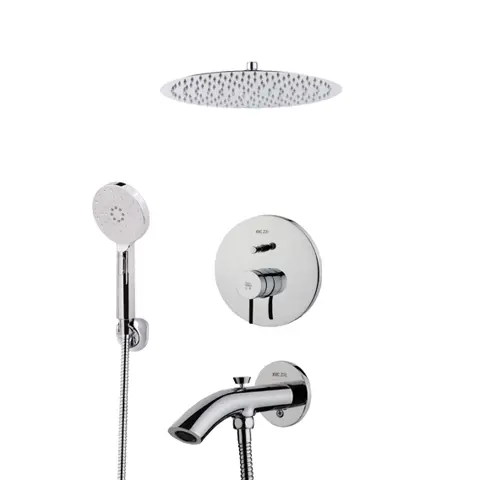 شیر حمام توکار KWC مدل زو تیپ 4 یونیورسال