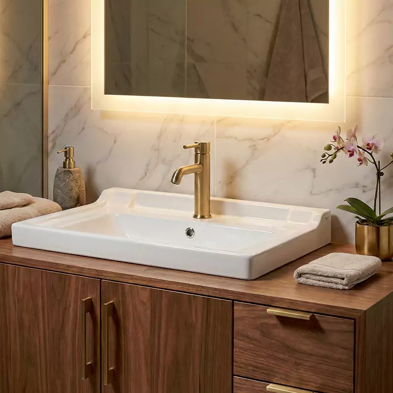 روشویی روکابینتی مروارید مدل تانیا 80