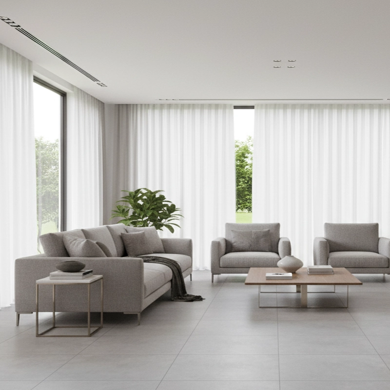 سرامیک سرام نگار طرح ریور طوسی روشن مات سایز 60*60