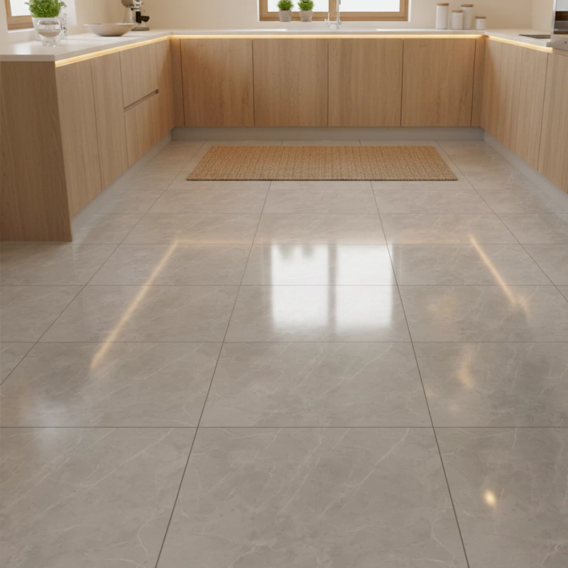 سرامیک الوند طرح کاپری طوسی براق سایز 60*60