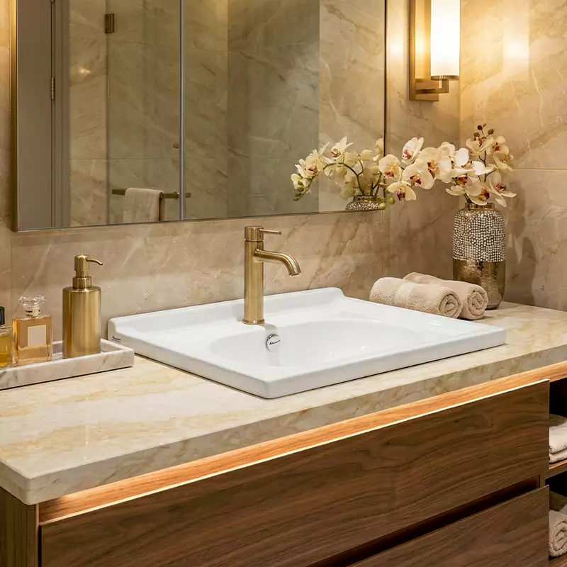 روشویی روکابینتی مروارید مدل ورونا 60