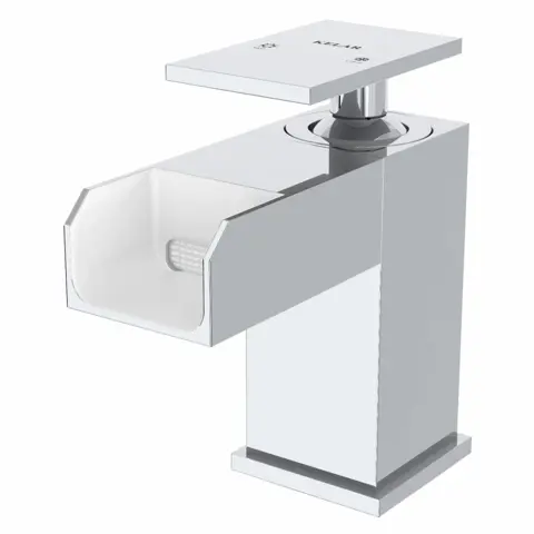 شیر روشویی آبشاری کلار مدل فلت