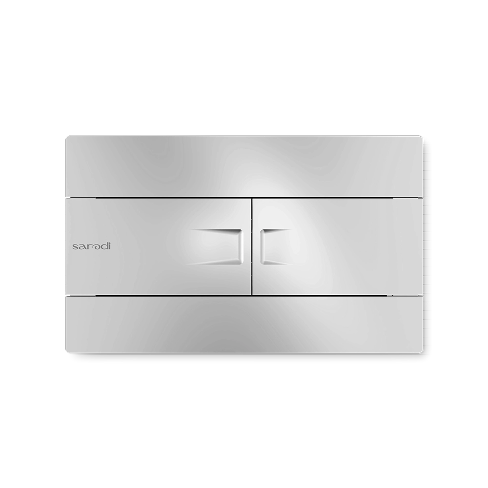 صفحه کلید فلاش تانک توکار ایمن آب مدل فلت