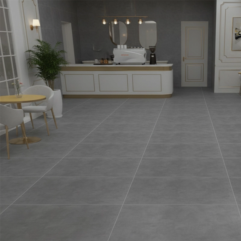 سرامیک سرام نگار طرح کستل طوسی تیره مات سایز 100*100