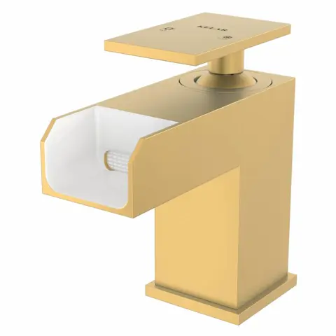 شیر روشویی آبشاری کلار مدل فلت