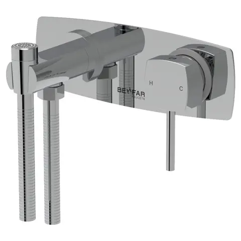 شیر توالت توکار بهفر مدل کامو سری براکت