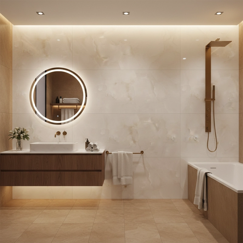 پرسلان تبریز برند کرگرس طرح داوین بژ روشن پولیش سایز 60*120