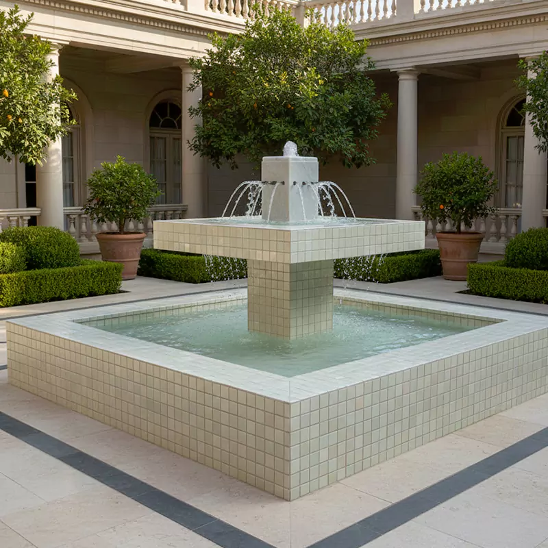 کاشی استخری ایلدیز برند میراک طرح لوستر صدفی کد 5020 سایز 2/5*2/5