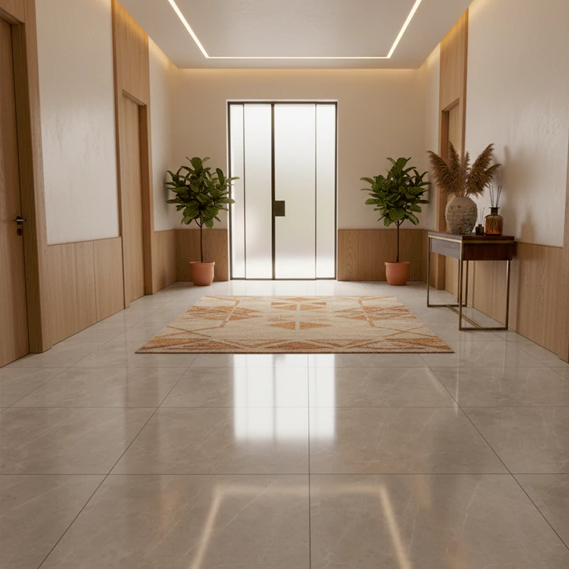 سرامیک الوند طرح کاپری طوسی براق سایز 60*60