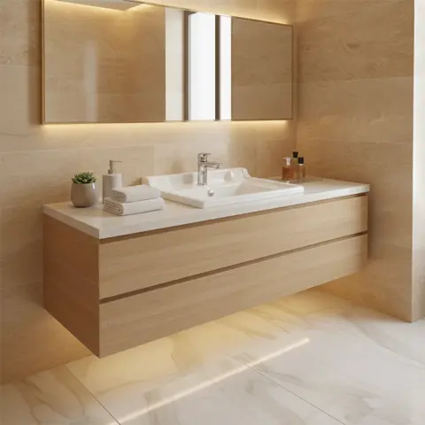 روشویی روکابینتی مروارید مدل تانیا 60