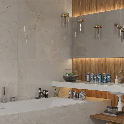 سرامیک ایفا سرام برند میلان طرح ریونا طوسی روشن مات سایز 120*60