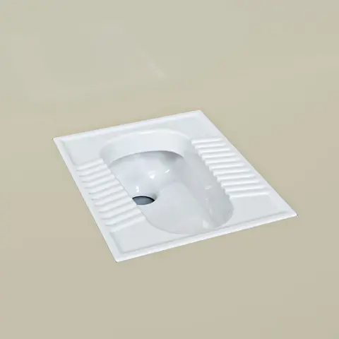 توالت ایرانی تخت کرد مدل آزالیا ریم بسته