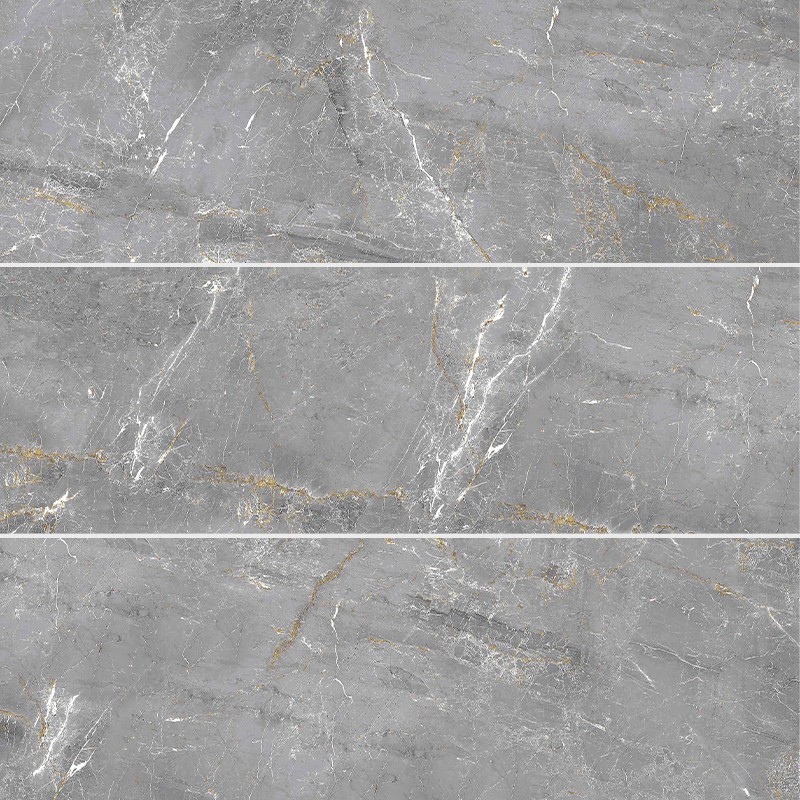 کاشی الوند لوکس طرح میدن استون طوسی تیره براق سایز 90*30