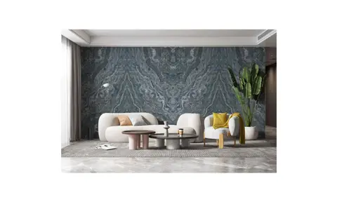 اسلب پرنیان طرح بوک مچ کرون آبی نانو پولیش سایز 270*120