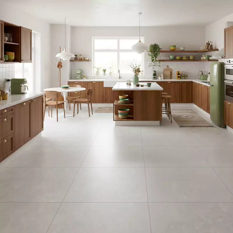 پرسلان الوند طرح بلانش طوسی روشن مات سایز 100*100