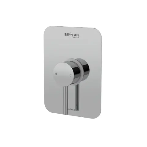 شیر توالت توکار بهفر مدل پلیت A سری آیباکس