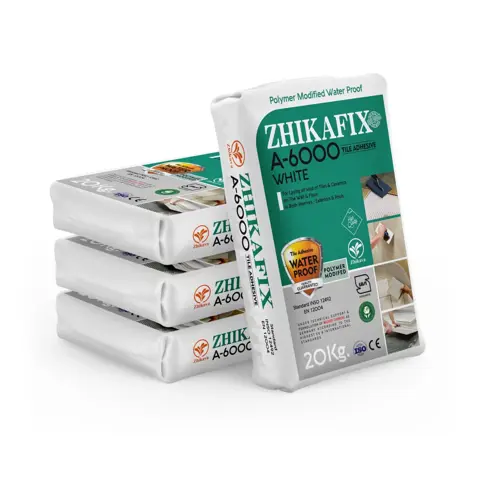 چسب کاشی و سرامیک ژیکاوا A-6000 ژیکافیکس 20 کیلوگرم