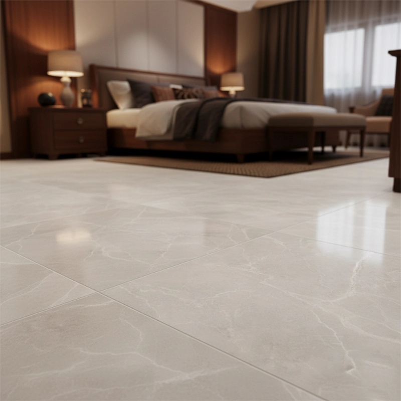 سرامیک سرام نگار طرح کارولینا طوسی روشن مات سایز 100*100