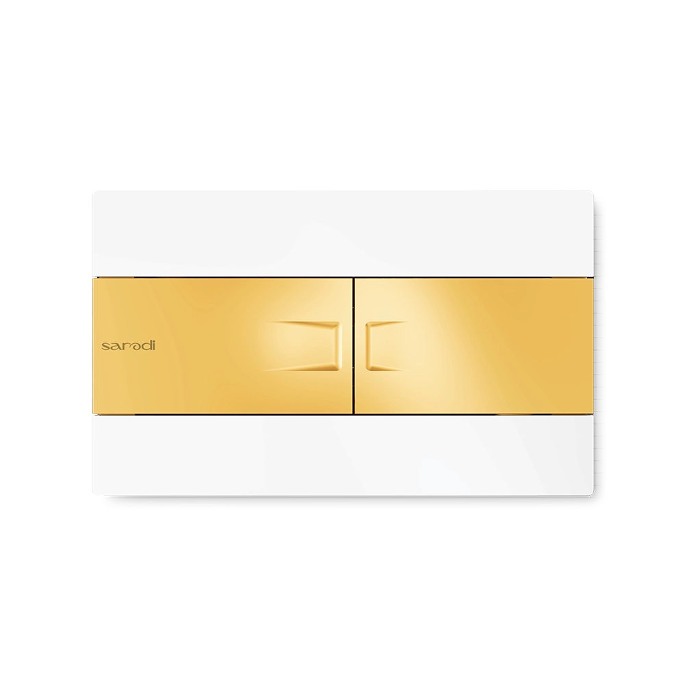 صفحه کلید فلاش تانک توکار ایمن آب مدل فلت