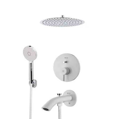 شیر حمام توکار KWC مدل زو تیپ 4 یونیورسال