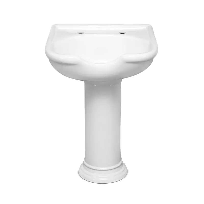 روشویی سرشور پارس سرام مدل مونا پایه دار